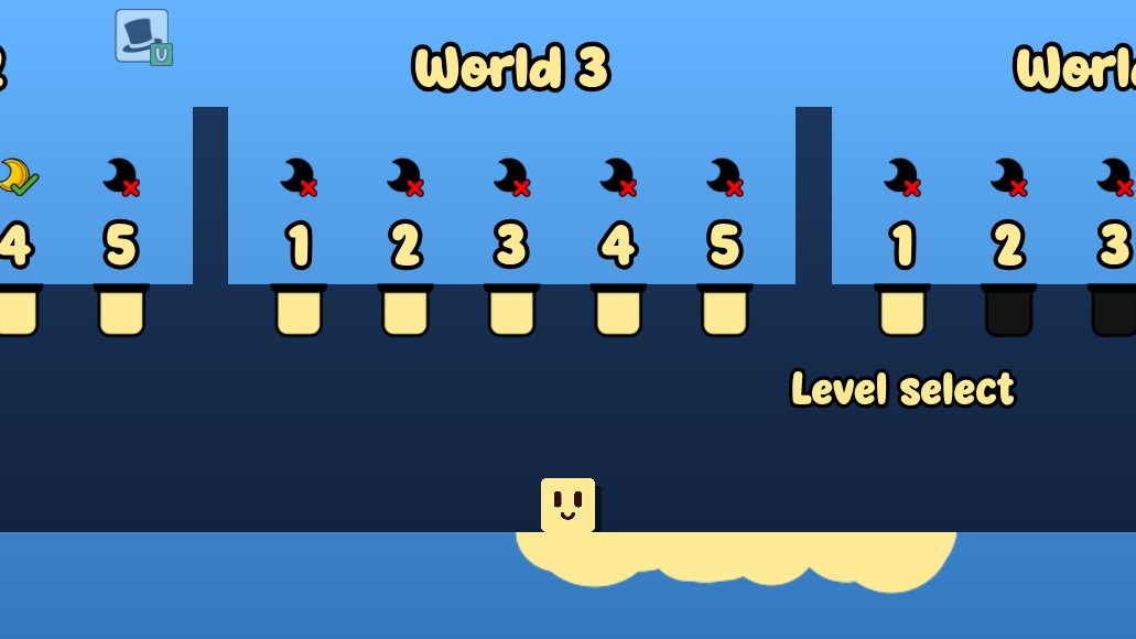 Current Oozy's Lab Level selector showing World 3 Levels 1 through 5 completed while all five World 3 moon icons still have red X marks